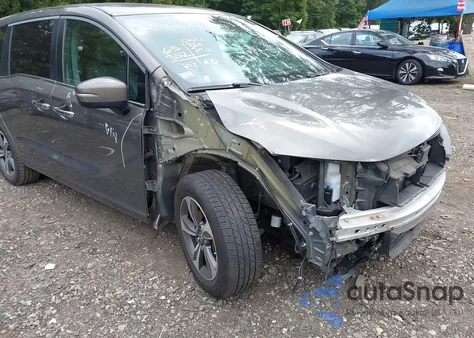 2019 Honda Odyssey Touring из США, поврежденный, VIN 5FNRL6H87KB100211